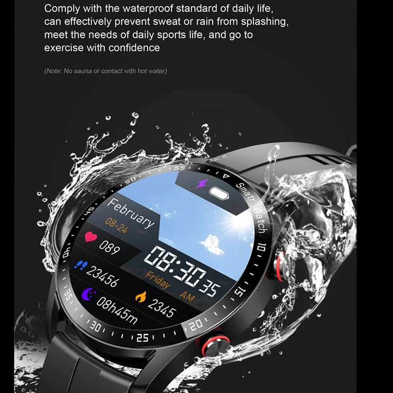 New GPS Sport Tracking Bluetooth Call Smart Watch Men Waterproof Health Weather Display Smartwatch for Android IOS Watches