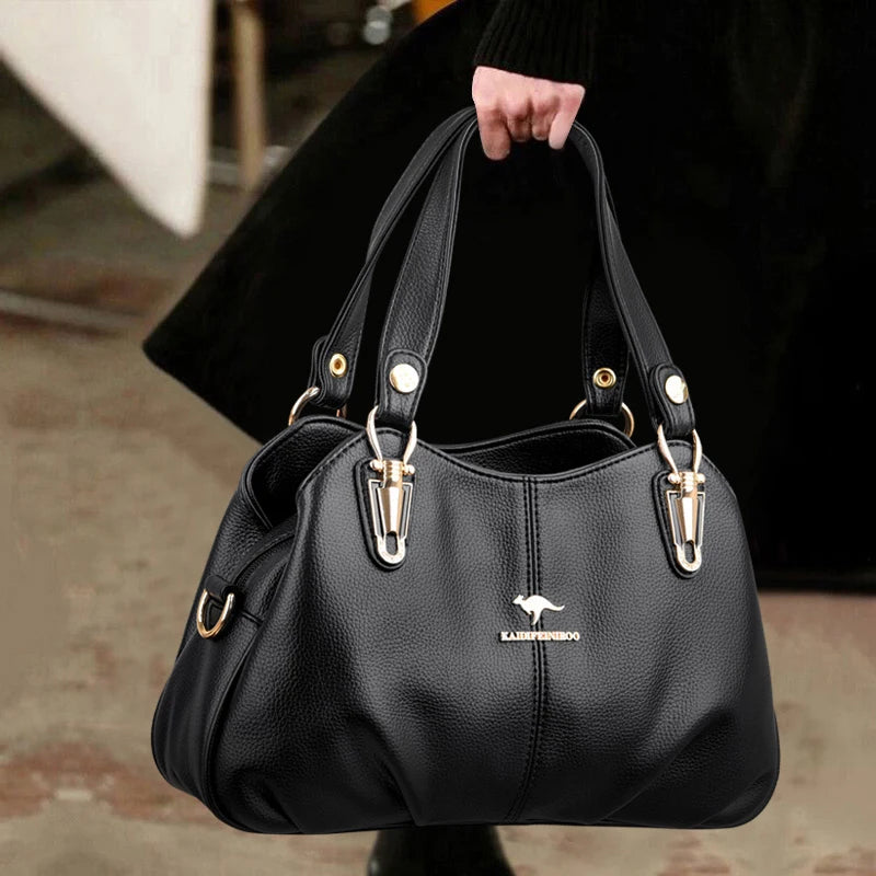 senhoras bolsa de ombro couro macio bolsas de luxo femininas designer sacos de mão para as mulheres 2024 nova alta qualidade